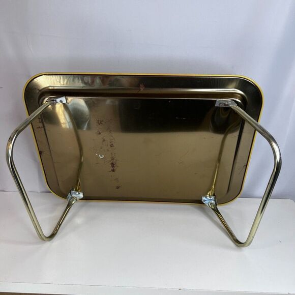 Metal Lap Tray Vintage Pottery Southwestern Native Retro Y2k Granny Core - Picture 4 of 11